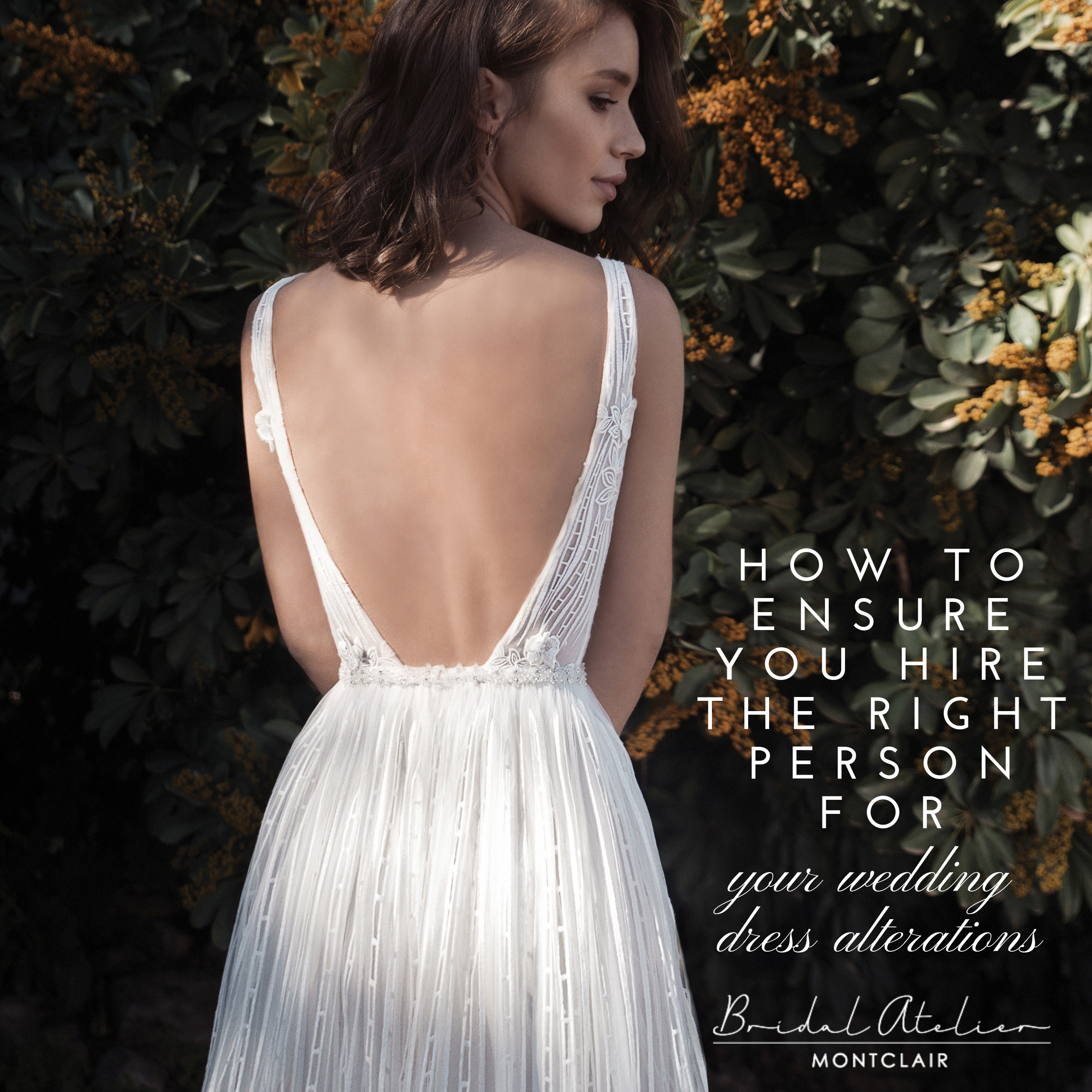 How to Ensure You Hire the Right Person for Your Wedding Dress Alterations. Desktop Image