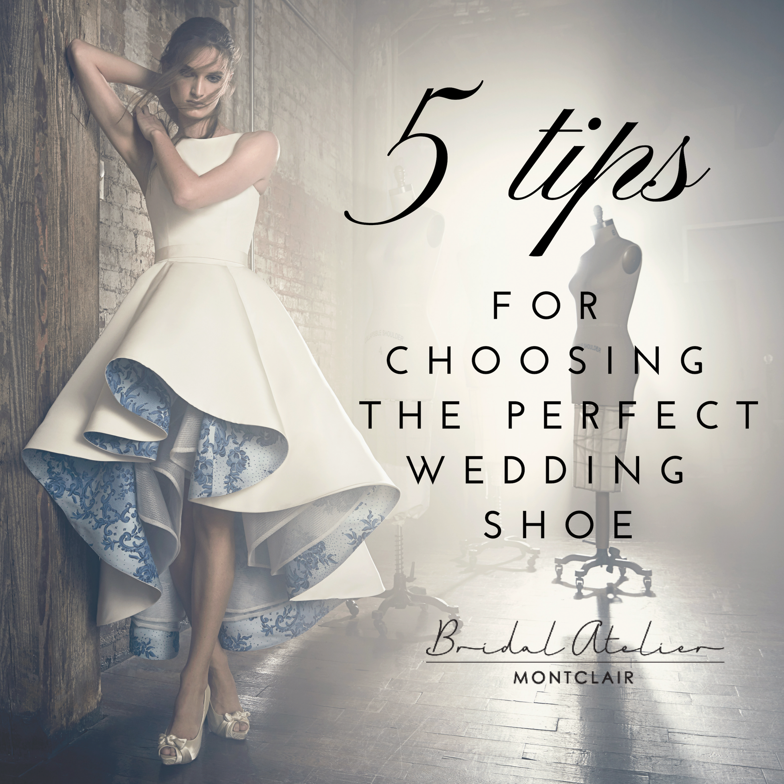 5 Tips for Choosing the Perfect Wedding Shoe. Desktop Image