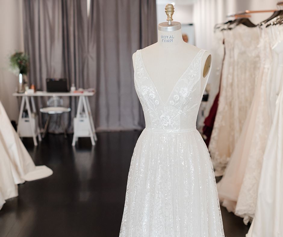 Why you should NEVER dry clean your wedding dress right before your wedding