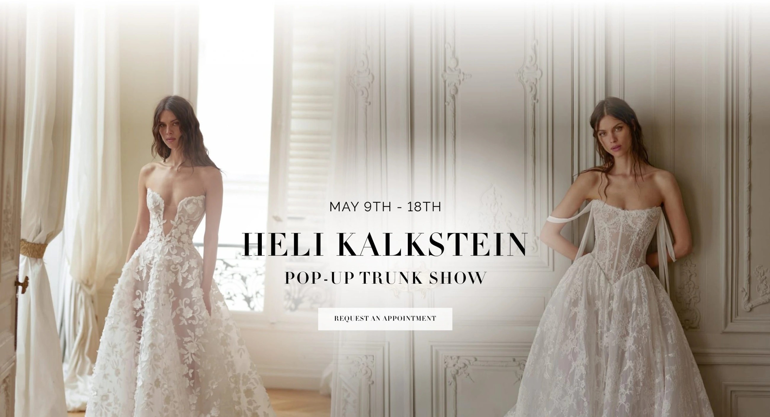 Heli Kalkstein Pop-up Trunk Show desktop banner